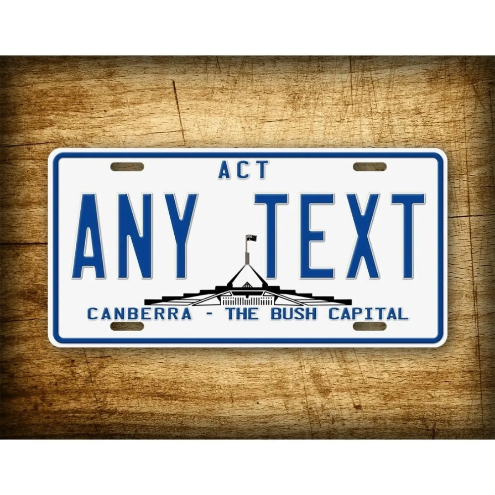 Canberra Vintage & Collectible Centre Reviews - Vintage Canberra Australia Custom Metal Sign,6x12