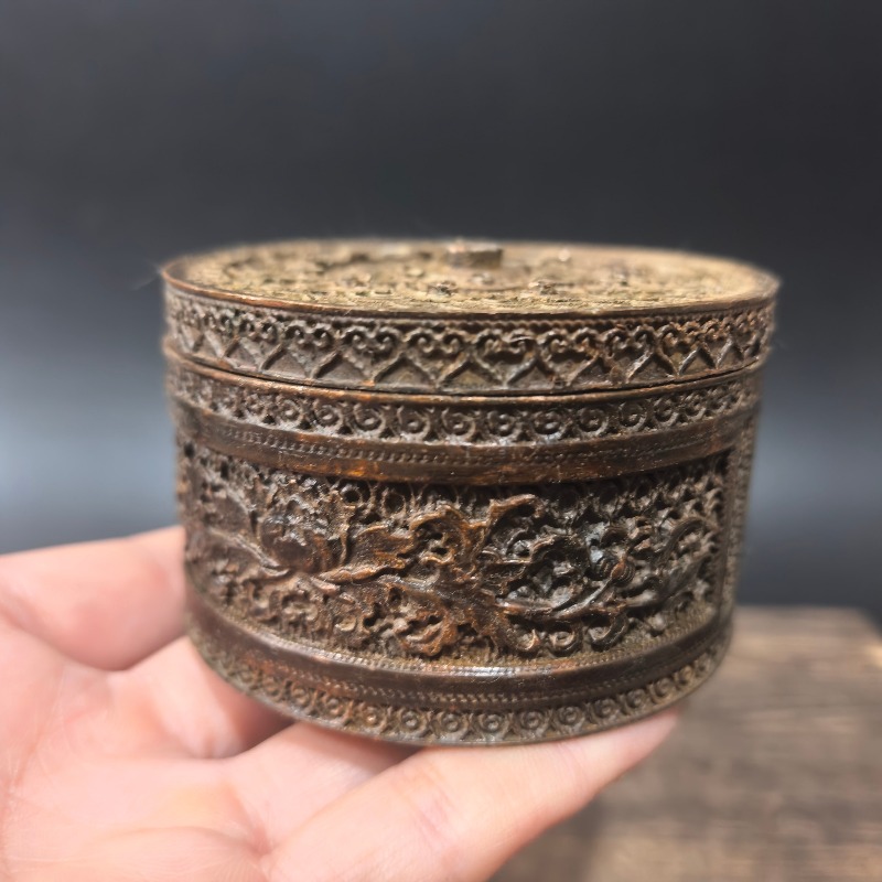 Chinese Retro Carved Metal Jew - đánh giá và giá Vintage Collectible Jewelry