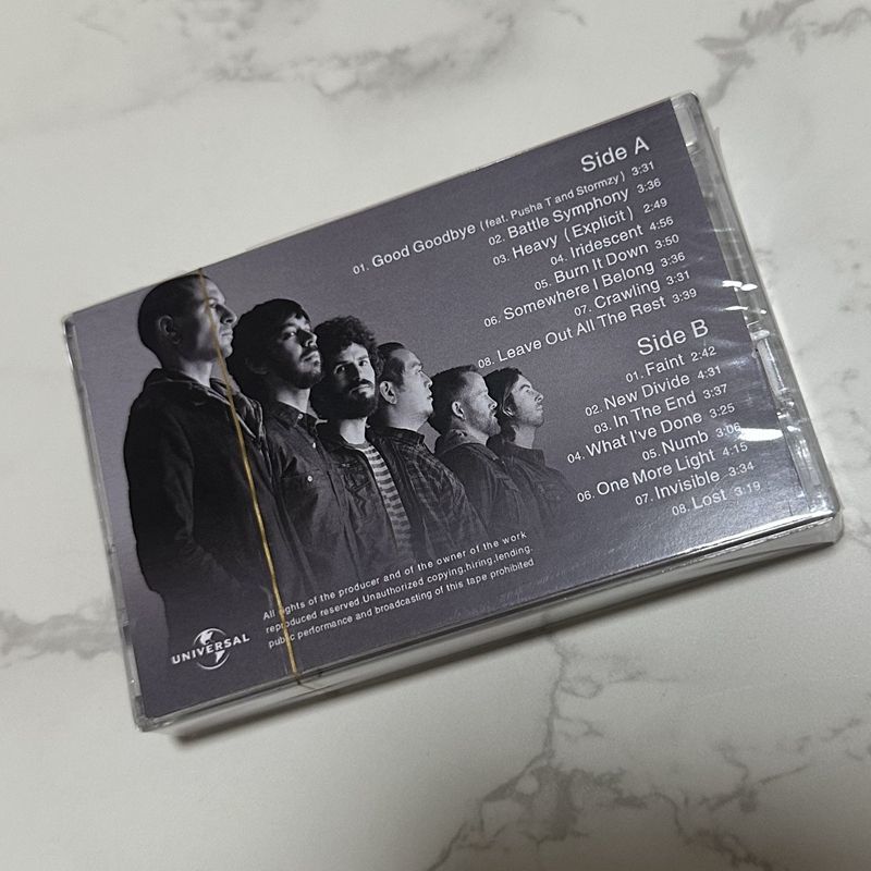 Linkin Park Band Music Cassett - đánh giá và giá Vintage Collector
