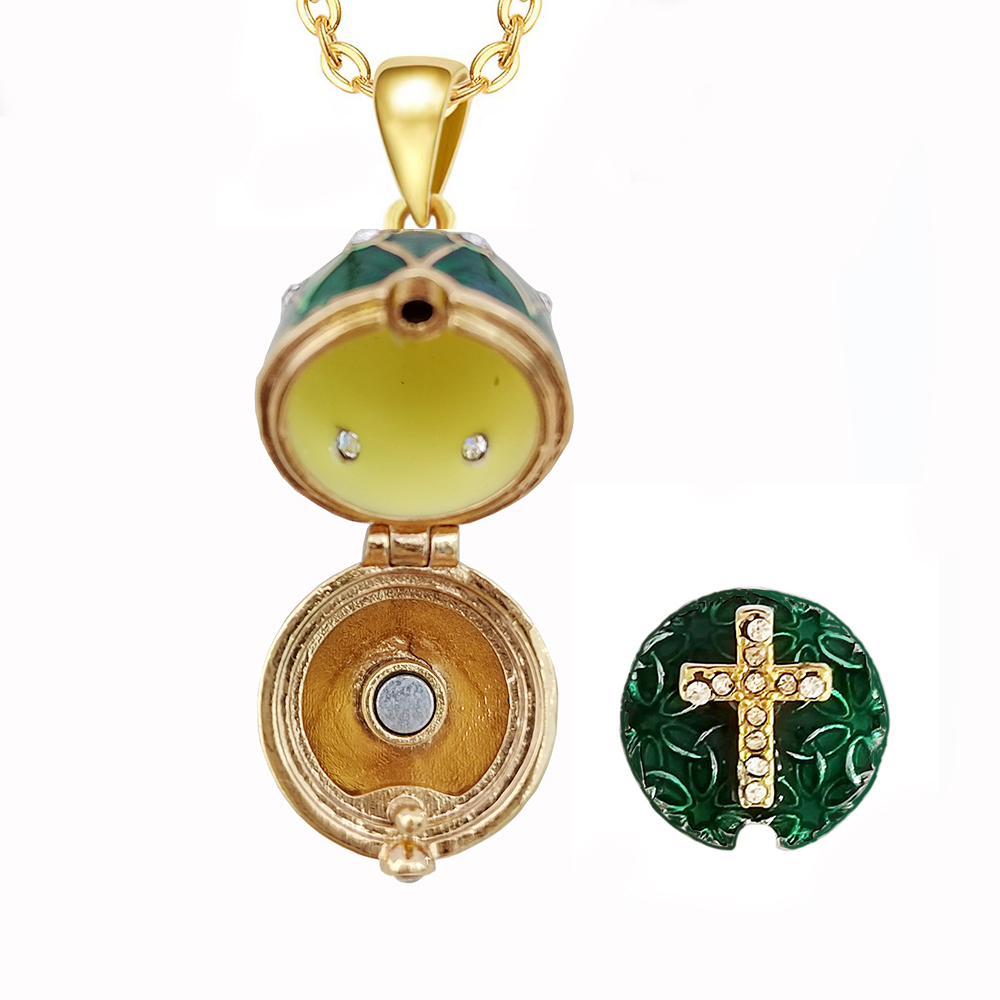 Enamel Faberge Easter Egg Pend - đánh giá và giá Vintage Collectible Jewelry