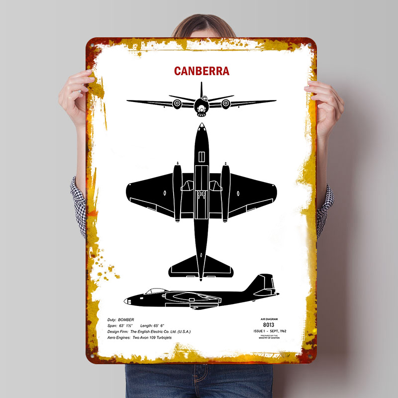 Canberra Recognition Tin Plaqu - đánh giá và giá Canberra Vintage & Collectible Centre Reviews