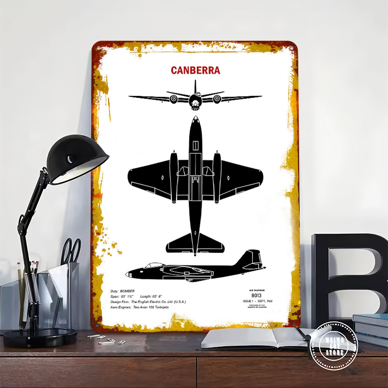 Canberra Recognition Tin Plaqu - đánh giá và giá Canberra Vintage & Collectible Centre Reviews