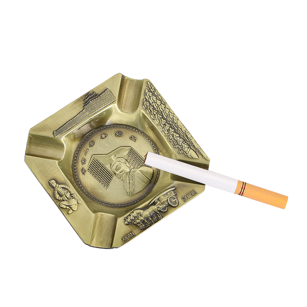 Vintage Zinc Alloy Ashtray Eng - đánh giá và giá Vintage Collectible Ashtrays