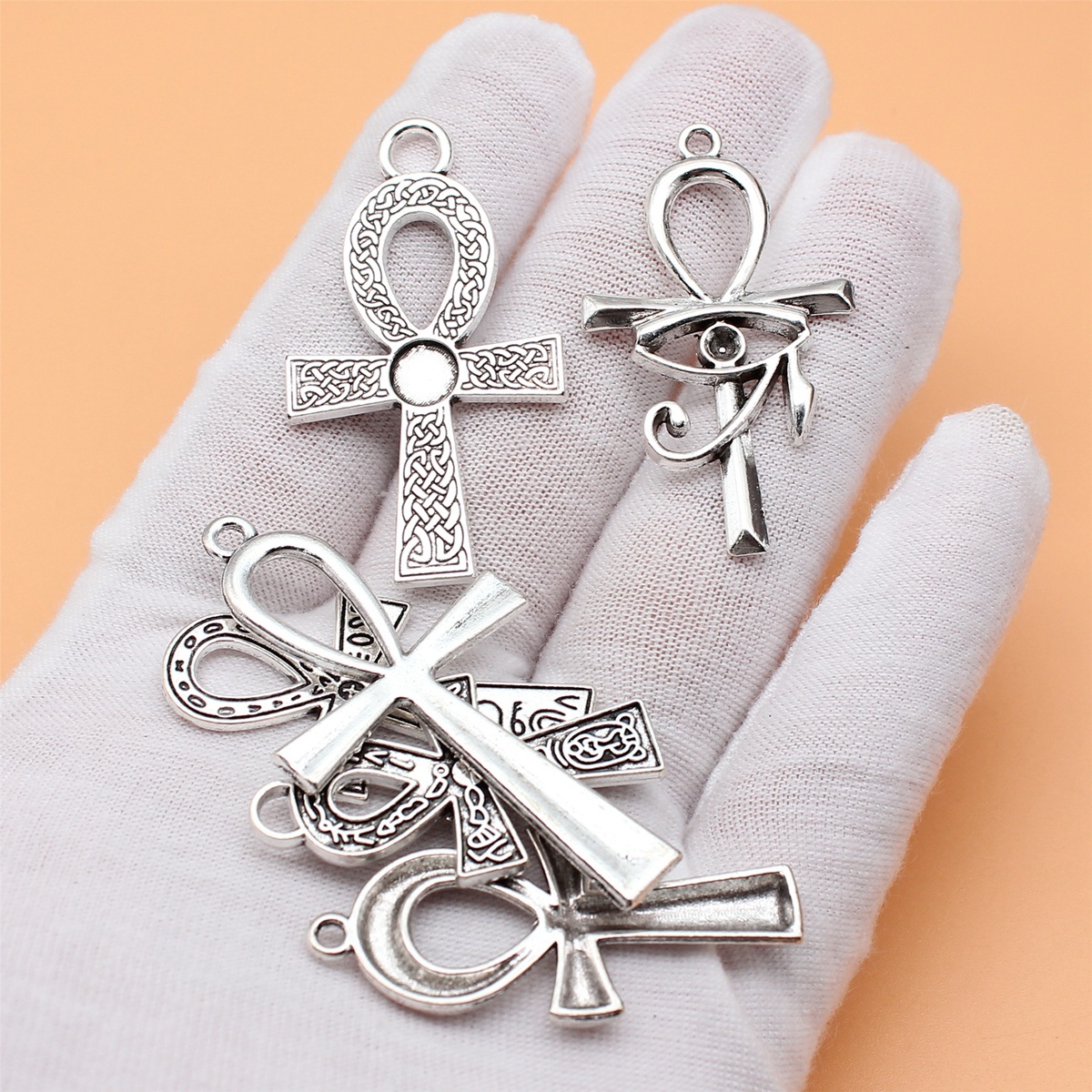 6pcs Antique Silver Color Key  - đánh giá và giá Vintage Collectible Jewelry