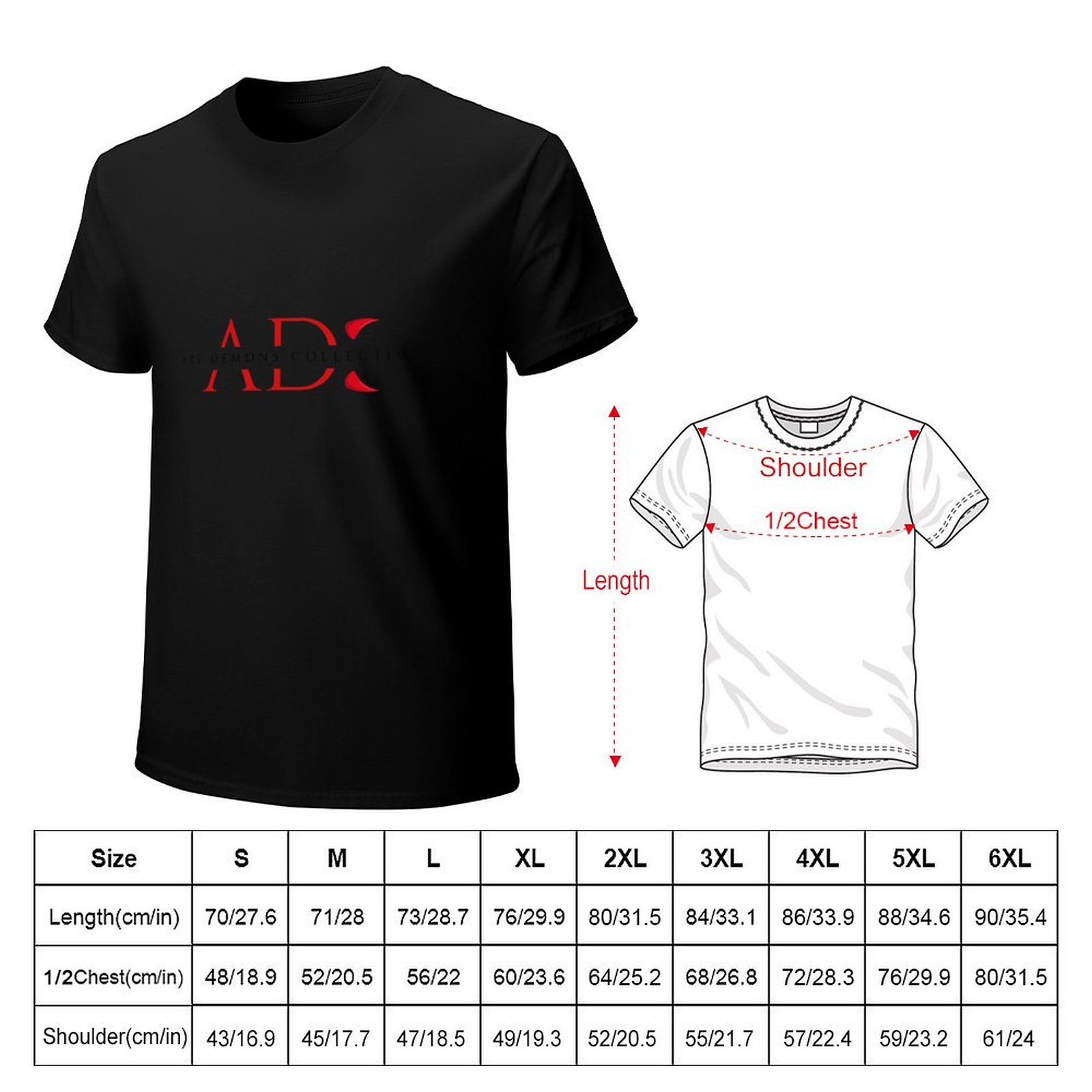 Art demons Collective (Black)  - đánh giá và giá Collectible Vintage T Shirts
