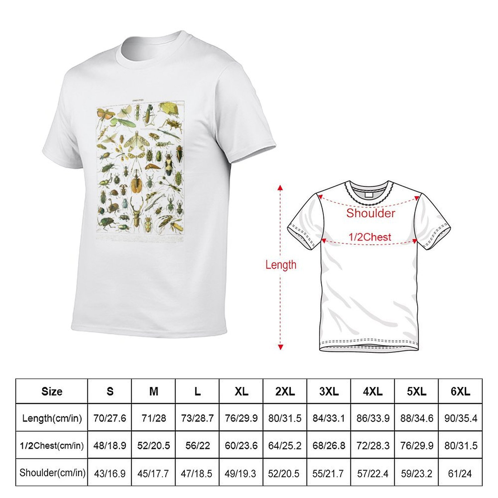 Vintage Insect Collection T-Sh - đánh giá và giá Collectible Vintage T Shirts