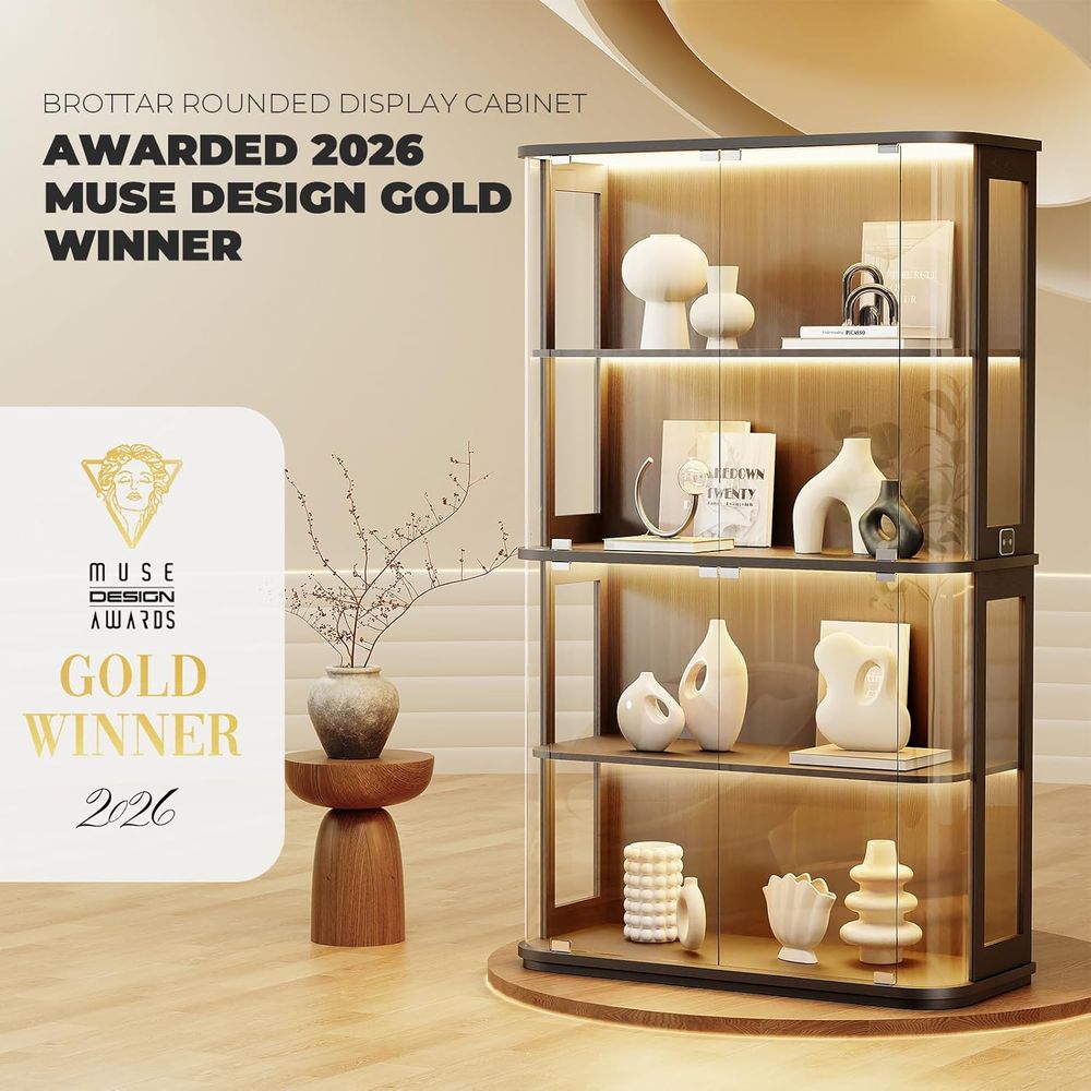 Large Rounded Display Cabinet  - đánh giá và giá Collectible Collection