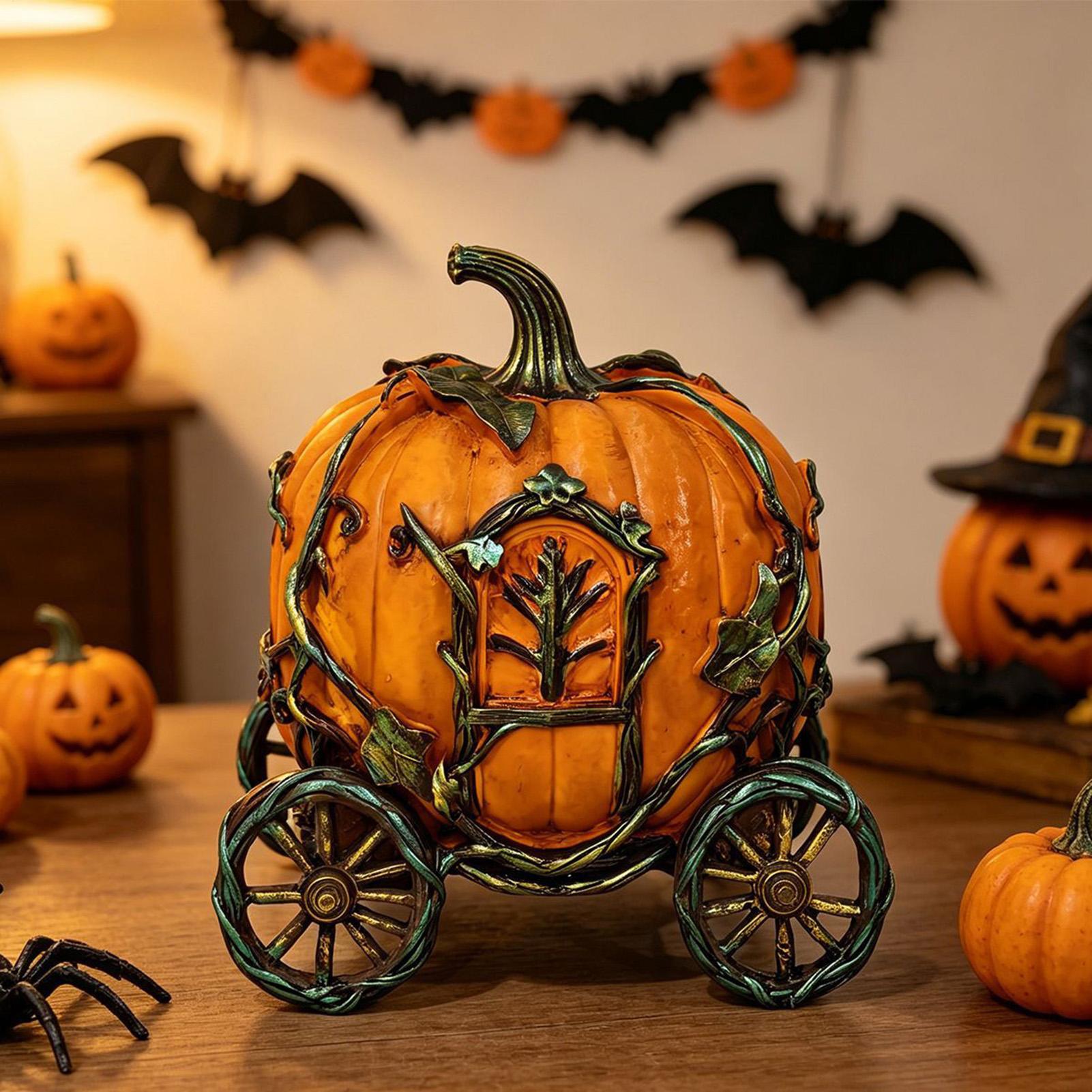 Halloween Pumpkin Decor Vintag - đánh giá và giá Vintage Fairy Figurines Collectible