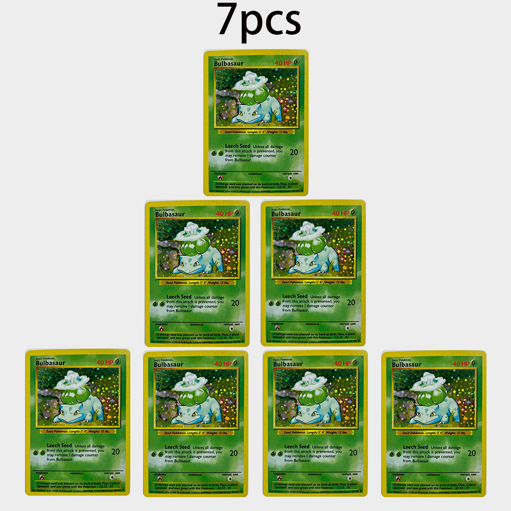 DIY PTCG TCG Cards Bulbasaur V - đánh giá và giá Vintage Pokemon Collectible